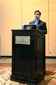 Syed R Rizvi introducing the interactive tutorials and fundamentals of the ODC framework.